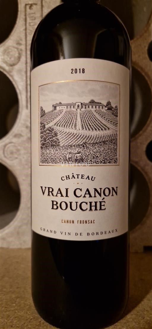 Bordeaux Canon-Fronsac Château Vrai Canon Bouché 2018
