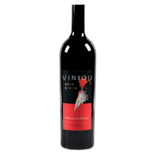 Vin Rouge sec Noir Divin Domaine Paradis 2022 Suisse Genève Mandement AOC
