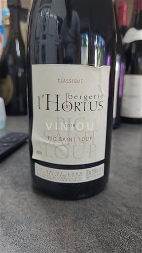 Languedoc Pic-saint-loup Bergerie De L'hortus Classique 2018