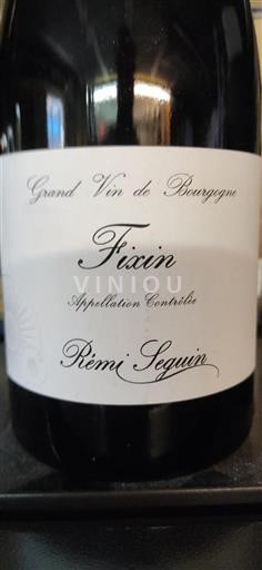 Burgund Fixin Rémi Seguin 2022