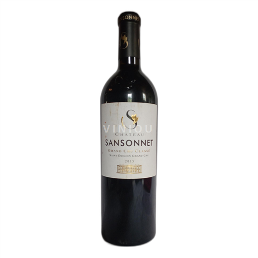 Burdeos Saint-Émilion Gran Cru Château Sansonnet 2015