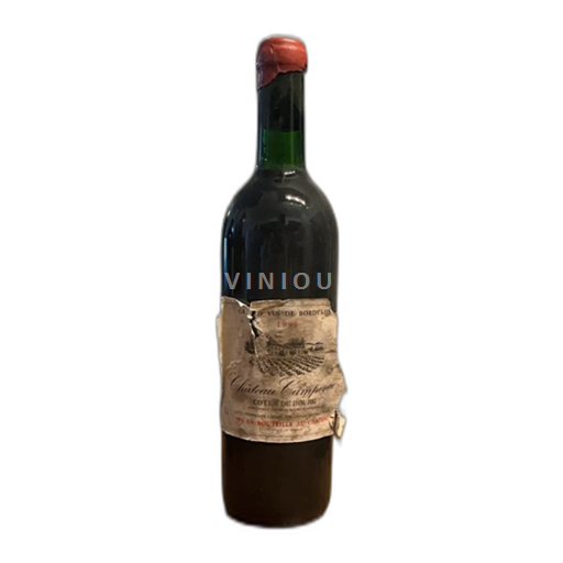 Bordeaux Côtes-de-bourg Château Camponac 1998