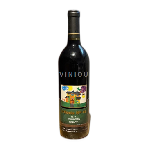 AVA van de Noordwestelijke Verenigde Staten Columbia Valley (Oregon en Washington) École No 41 Merlot 2004