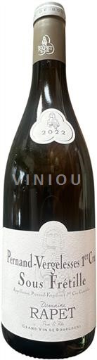 Borgoña Pernand-Vergelesses Premier Cru Domaine Rapet Sous Frétille 2022