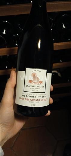 Bourgogne Premier Cru Jeanninnaltet Clos des Grands Voyens 2021