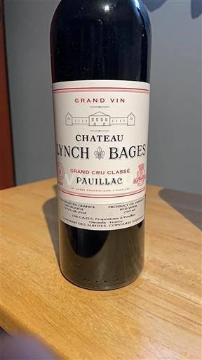 Bordeaux Pauillac Grand Cru Lynchbages 2009
