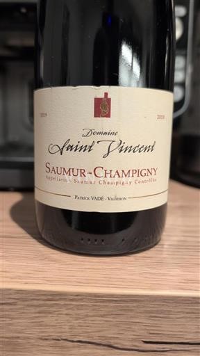 Loiredalen Saumur-champigny Domaine Saint Vincent 2019