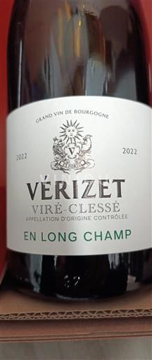 Burgundsko Viré-Clessé Vérizet En Long Champ 2022