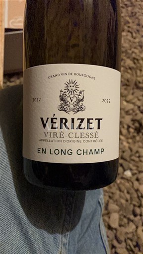 Burgund Viré-clessé Vérizet En Long Champ 2022