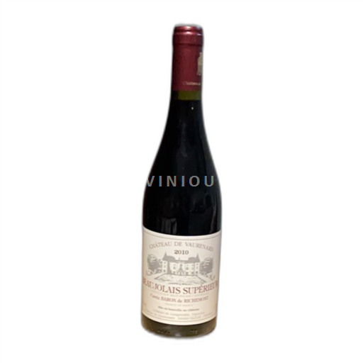 Beaujolais Beaujolais supérieur Château Vaurenard Baron de Richemont 2010