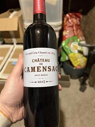 Burdeos Haut-Médoc Grand Cru Château Camensac 2015