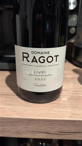 Burgundy Givry Domaine Ragot Tradition 2022
