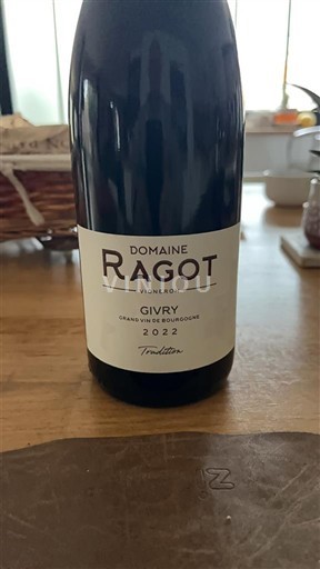 Borgonha Givry Domaine Ragot Tradition 2022