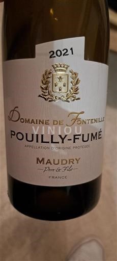Loirevallei Pouilly-fumé Domaine Fontenille Maudry Père & Fils 2021
