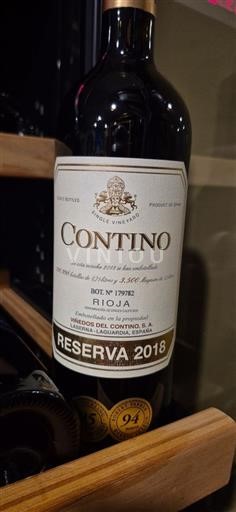 La Rioja Rioja Contino Reserva 2018