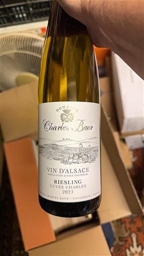 Elsass Domaine Charles Baur Charles 2023