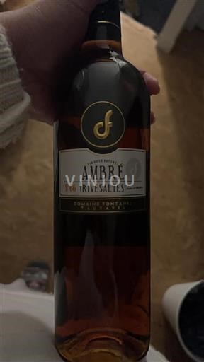 Roussillon Rivesaltes Domaine Fontanel Ambré Rivesaltes Ei vuosikertaa