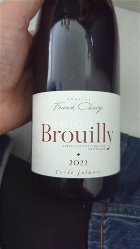 Beaujolais Brouilly Domaine Franck Chavy Julmary 2022