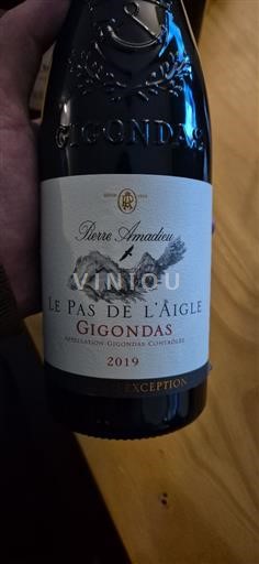 Thung lũng Rhône Gigondas Pierre Amadieu Le Pas de l'Aigle 2019