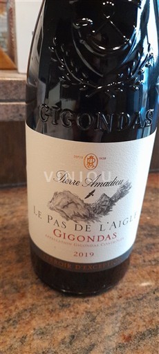 Rhône-dalen Gigondas Pierre Amadieu Le Pas de l'Aigle 2019
