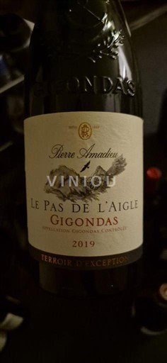 Rhônen laakso Gigondas Pierre Amadieu Le Pas de l'Aigle 2019