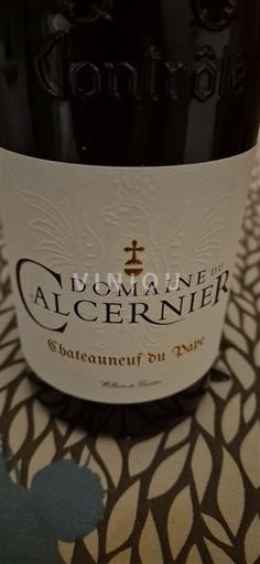 Vallée du Rhône Châteauneuf-du-pape Domaine Calcenier Châteauneuf du Pape 2019