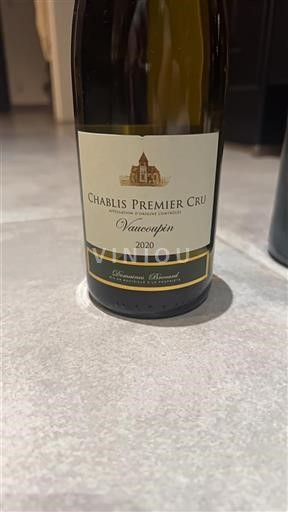 Bourgogne Chablis Premier Cru Premier Cru Domaine S Brocard Vaucoupin 2020