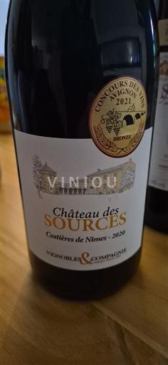 Valle del Rodano Costières di Nîmes Château Des Sources 2020