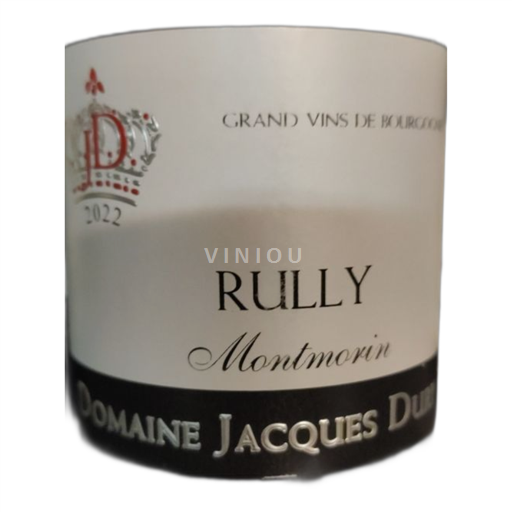 Bourgogne Rully Domaine Jacques Dury Montmorin 2022