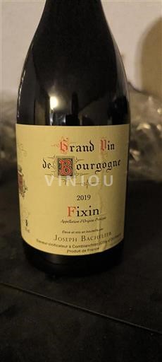 Burgundy Fixin Joseph Bachelier 2019
