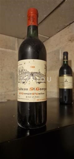 Bordeaux Saint-Georges-Saint-Émilion Château St. Georges 1993