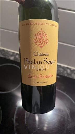 Bordeaux Saint-Estèphe Château Phélan Ségur 2004