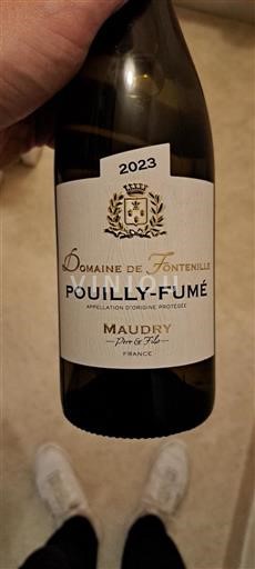 Loirevallei Pouilly-fumé Domaine Fontenille Maudry 2023