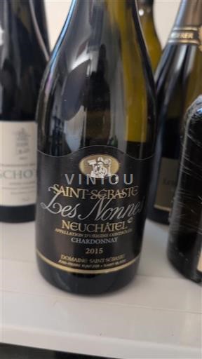 Neuchâtel Neuchâtel AOC Saintsébaste Les Nonnes 2015