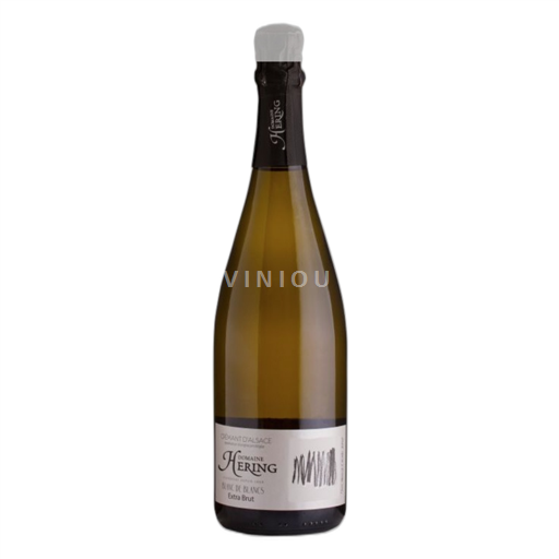 Alsace Alsace-kuohuviini Domaine Hering Blanc de Blancs 2018