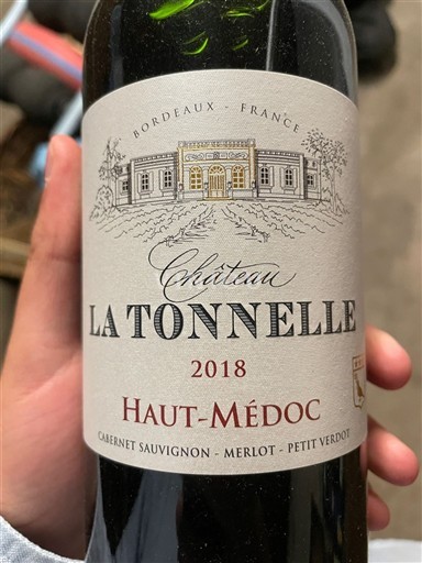 Bordeaux Haut-Médoc Château La Tonnelle 2018