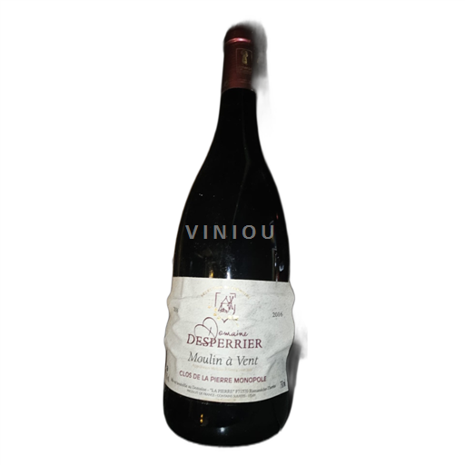 Beaujolais Moulin-à-vent Domaine Desperrier Clos de la pierre monopole 2016
