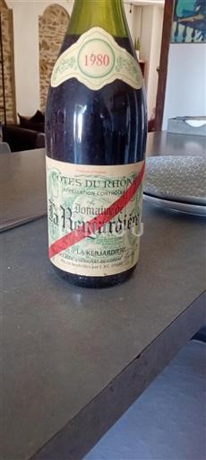 Rhônetal Côtes du Rhône La Renjardière 1980