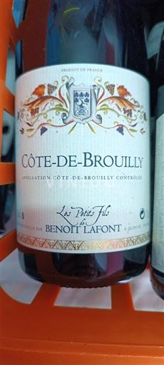 Beaujolais Côte de Brouilly Benoît Lafont Les Petits Fils Non-Vintage