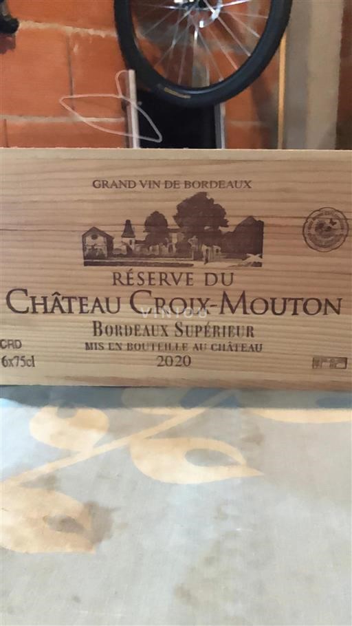 Bordeaux Bordeaux Supérieur Château Croixmouton Réserve du Château 2020
