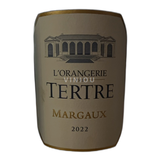 Bordeaux Margaux L'Orangerie du Tertre 2022