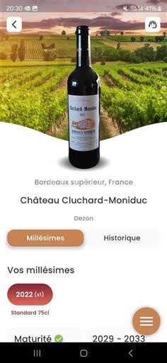 Bordeaux Bordeaux Supérieur Cluchard Moniduc 2022