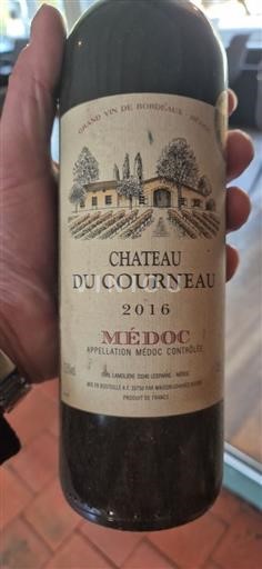 Bordeaux Médoc Château Courneau 2016