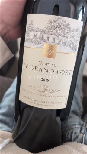 Bordeaux Côtes-de-Bordeaux Château Le Grand Fort 2019