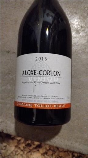 Bourgogne Aloxe-Corton Domaine Tollot-Beaut 2016