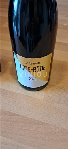 Rhônen laakso Côte-rôtie Grand Cru Les Tourments 2022