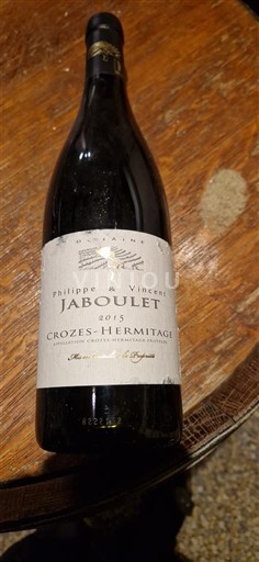 Thung lũng Rhône Crozes-hermitage Philippe & Vincent Jaboulet Nouvelère 2015