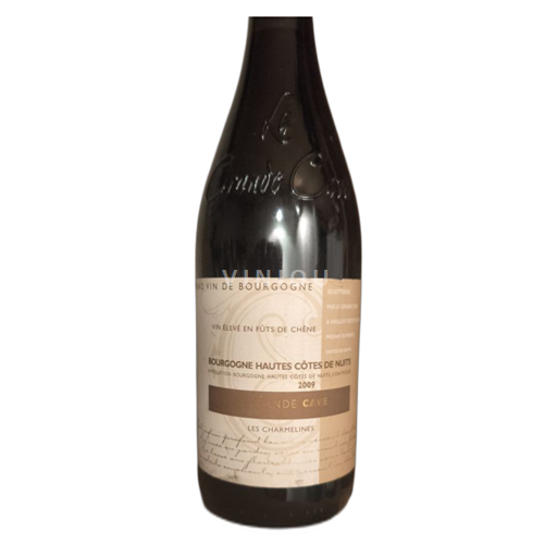 Burgundija Hautes Côtes de Nuits La Grande Cave 2009