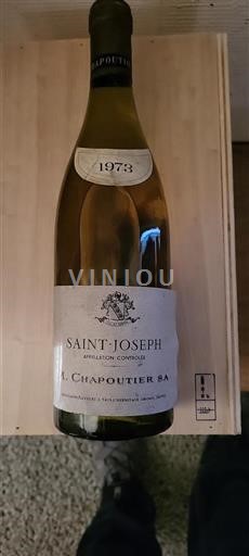 Rhônedalen Saint-Joseph M. Chapoutier 1973