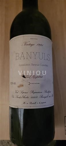 Roussillon Banyuls Vialmagnères 1991